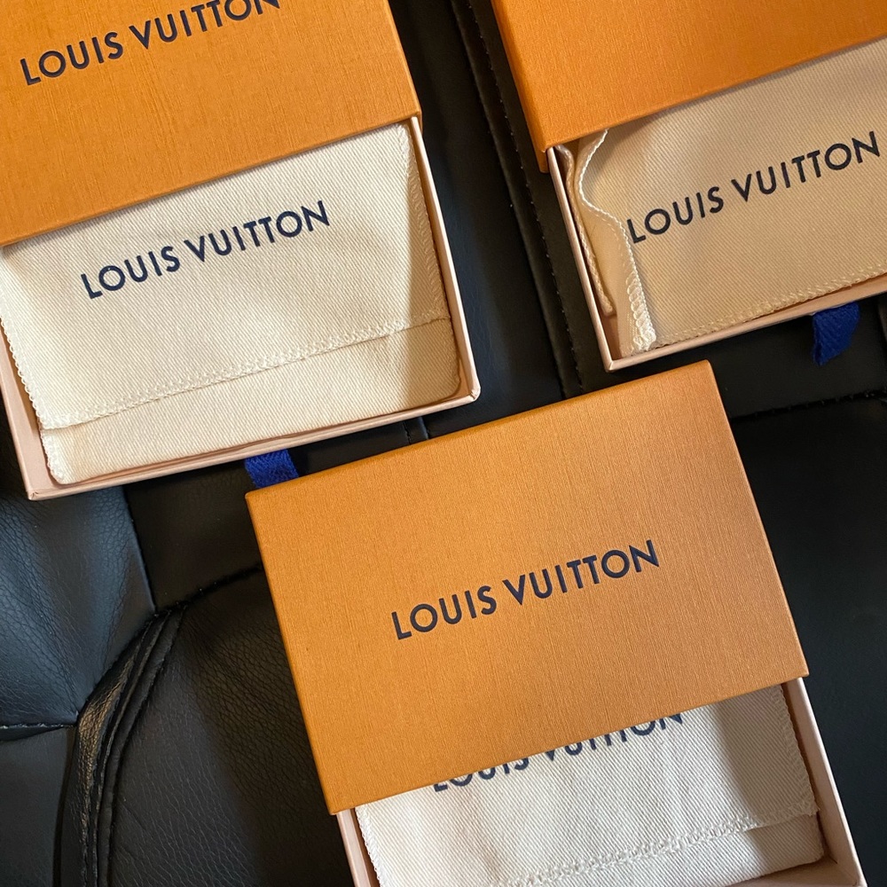 3 Louis Vuitton Card Holder Boxes